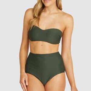 Baku Moulded Bandeau Bikini Set - Size 8CAN
